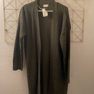 Olive Cardigan